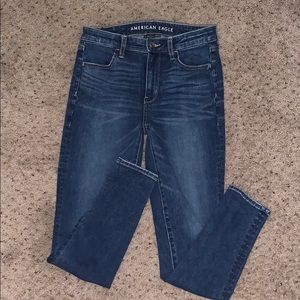 NWOT AE Super High Rise Jegging